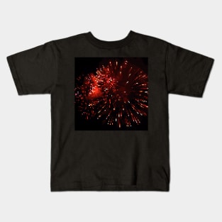 Pixel Firework No.30 Kids T-Shirt